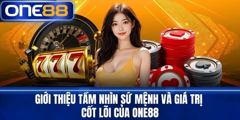 Giới thiệu tầm nhìn sứ mệnh và giá trị cốt lõi của One88