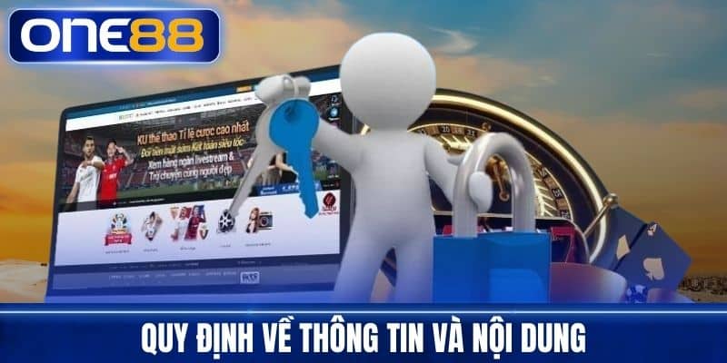 Quy Định Về Thông Tin Và Nội Dung