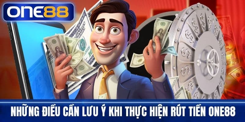 Những điều cần lưu ý khi thực hiện rút tiền One88