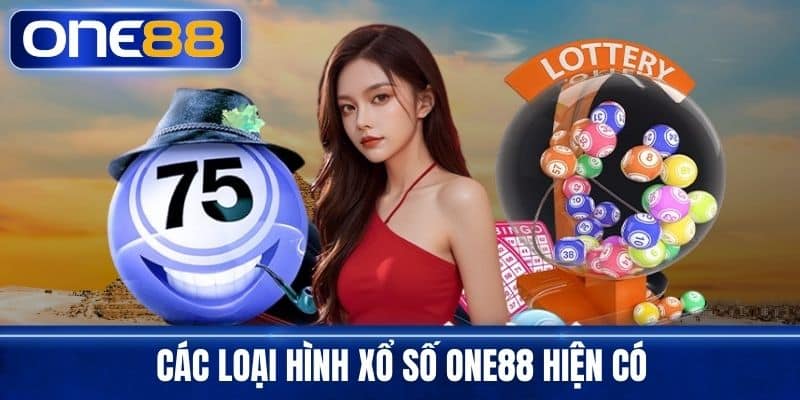 Các loại hình xổ số One88 hiện có